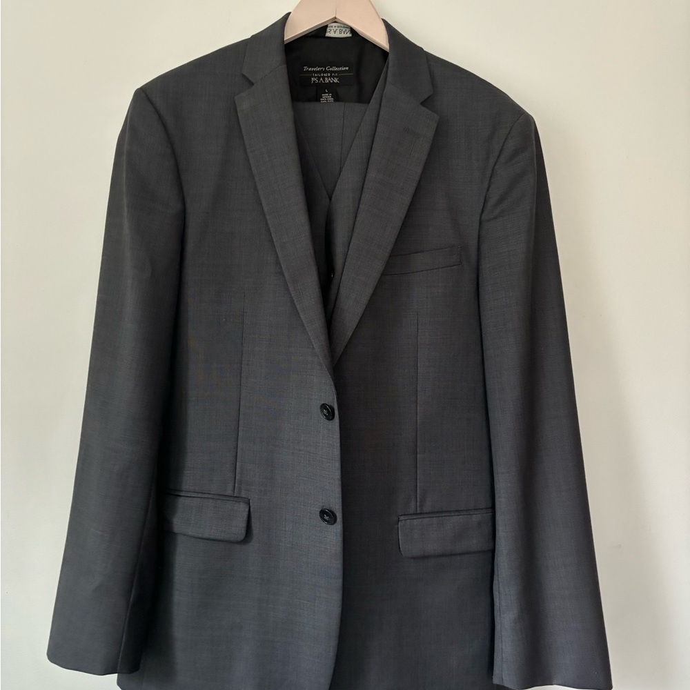 Jos. A. Bank 3-piece Charcoal Suit Blazer